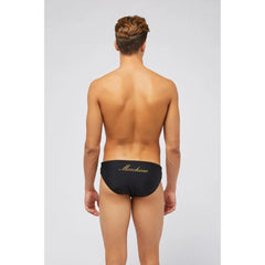 Moschino Black Polyamide Swim Briefs - XS