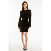 Moschino Black Polyester Casual Dress - IT40