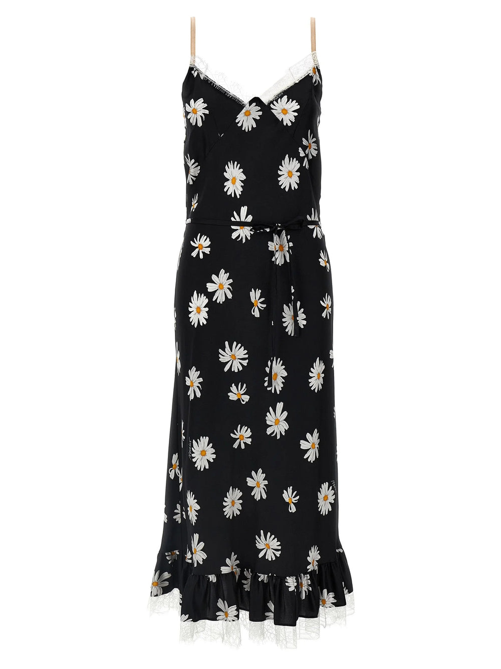 Moschino Black Silk Midi Dress - IT42