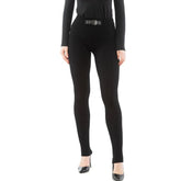 Moschino skinny bukser i svart viskose - S