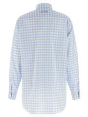 Moschino Blue Cotton Blouse