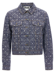Moschino Blue Cotton Denim Jacket