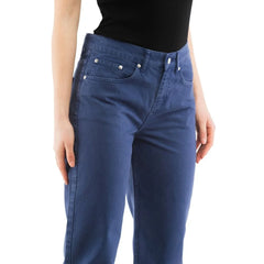 Moschino blå bomullsjeans med rette ben - 26