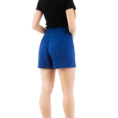 Moschino Blue Marabou Shorts - IT40