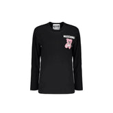 Moschino Couture Black Cotton Long Sleeve T-Shirt - XS