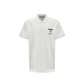 Moschino Couture White Cotton Polo Shirt