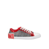 Moschino Couture White Polyester Low Top Sneakers - EU41/US8