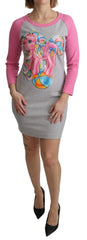 Moschino Gray My Little Pony Top Sweater Dress - Dresses