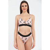 Moschino Multicolor Cotton Bra - S