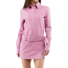 Moschino Multicolor Cotton Casual Dress - IT40