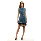 Moschino Multicolor Cotton Casual Dress - S