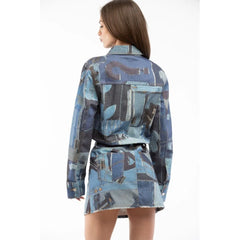 Moschino Multicolor Cotton Casual Dress - S