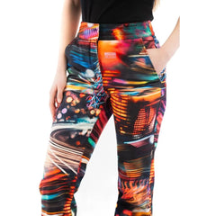 Moschino Multicolor Cotton Casual Pants - IT40