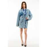Moschino Multicolor Cotton Denim Jacket - XS