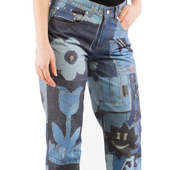 Moschino Flerfarget Jeans i Bomullsdenim - 26