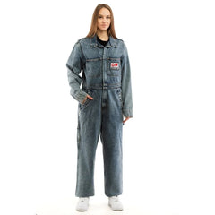 Moschino Multicolor Cotton Jumpsuit - S