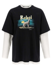 Moschino Multicolor Cotton T-Shirt