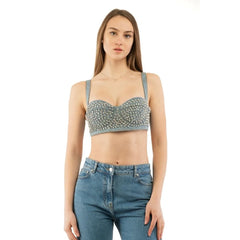 Moschino Multicolor Cotton Tank Tops - S