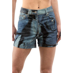 Moschino Multicolor Denim Shorts - W24