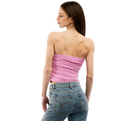 Moschino Multicolor Marabou Tank Tops - IT40