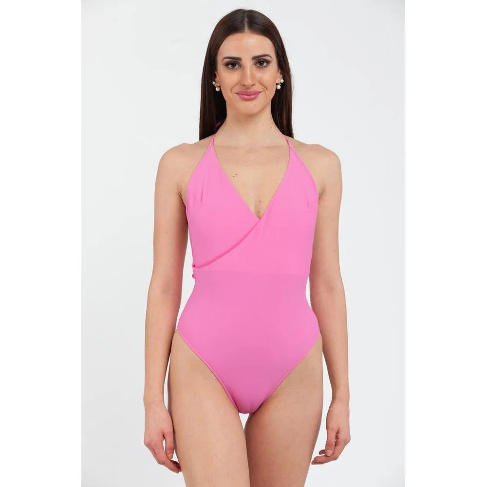 Moschino Multicolor Polyamide One-Piece Swimsuit - S