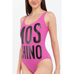 Moschino Multicolor Polyamide One-Piece Swimsuit - S