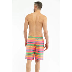 Moschino Multicolor Polyester Swim Shorts - M