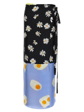 Moschino Multicolor Silk Mini Skirt - IT38