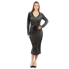 Moschino Multicolor Wool Casual Dress - S