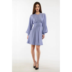 Moschino Purple Marabou Casual Dress - IT40
