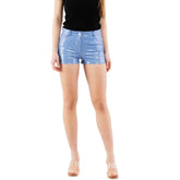 Moschino Purple Viscose Short And Mini Shorts - IT40