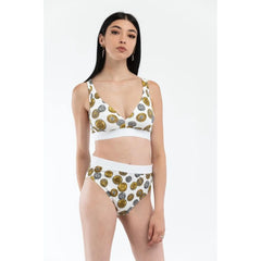 Moschino White Cotton Bra - S