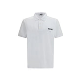 Moschino White Cotton Polo Shirt