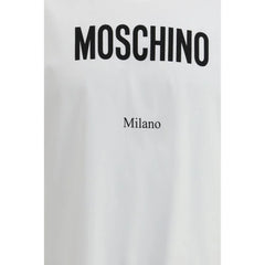 Moschino White Cotton Sportswear