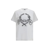 Moschino White Cotton T-Shirt