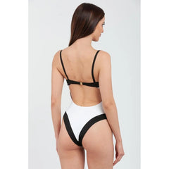 Moschino White Polyamide One-Piece Swimsuit - S