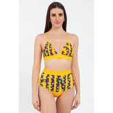 Moschino Yellow Polyester Bikini - S