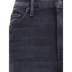 Mother Denim Black Cotton Jeans Denim - 28