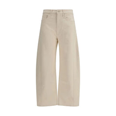 Mother Denim Cream Cotton Jeans Denim - 26