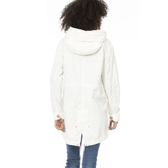 Mr&Mrs Italy White Cotton Women Parka - Parkas