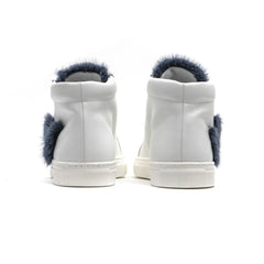 Mr&Mrs Italy White Leather Women Sneaker - EU36/US6 - Sneakers