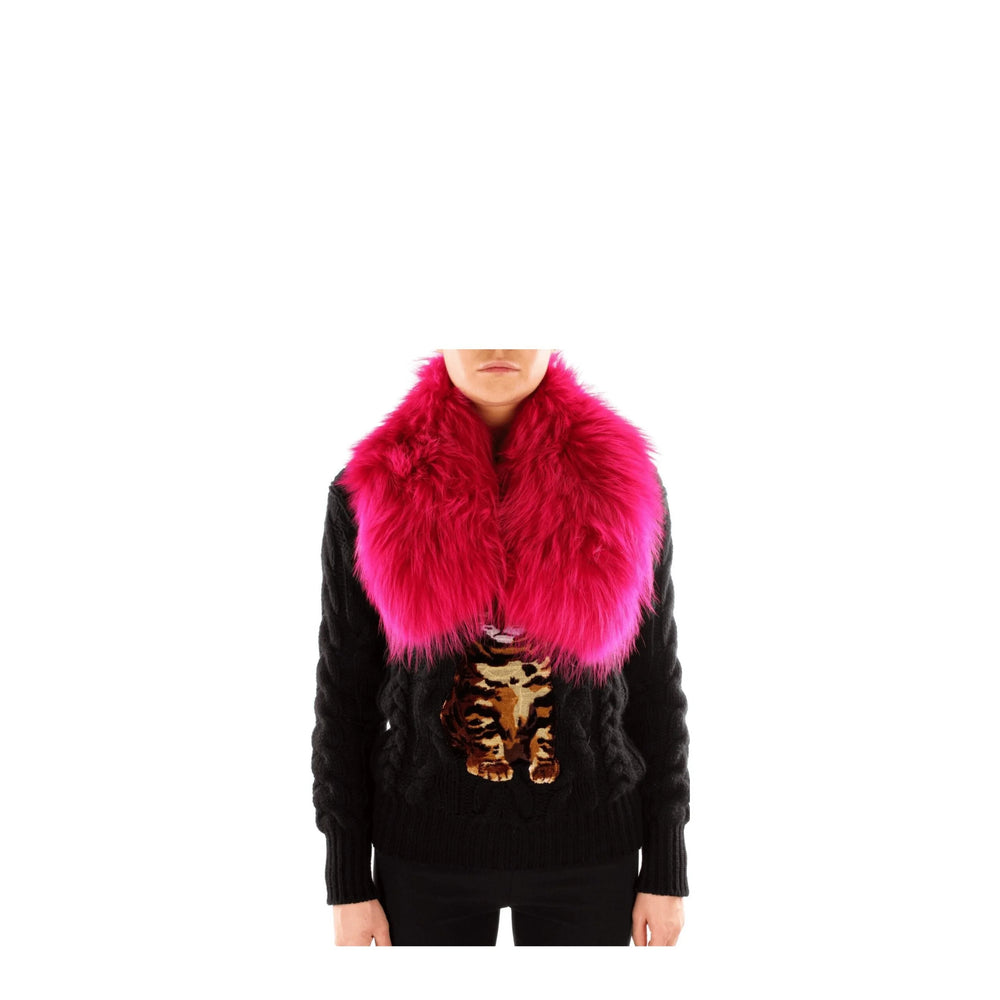 Mr. Mrs. Shirt Pink Fur Foulards