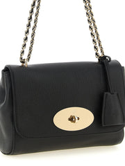 Mulberry Black Goatskin Crossbody Bag