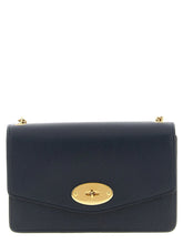 Mulberry Blue Calfskin Crossbody Bag