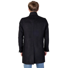 Mulish Black Polyester Coat - IT54 | XXL