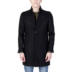 Mulish Black Polyester Coat - IT54 | XXL