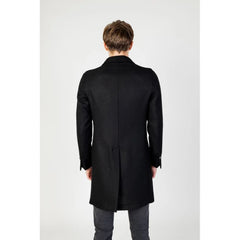Mulish Black Polyester Coat - IT56 | 3XL