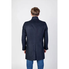 Mulish Blue Polyester Coat - IT56 | 3XL