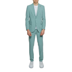 Mulish Green Polyester Two-Piece Suit - IT52 | XL
