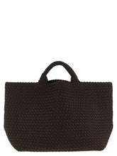 NAGHEDI Brown Neoprene Tote Bag
